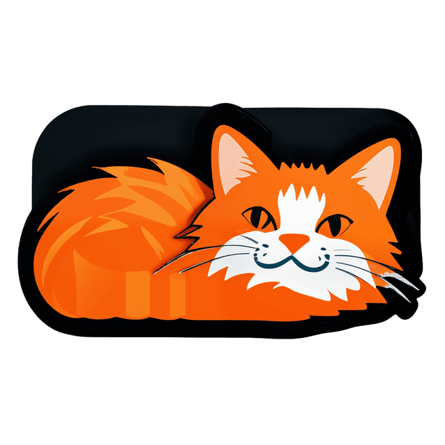 orange cat 