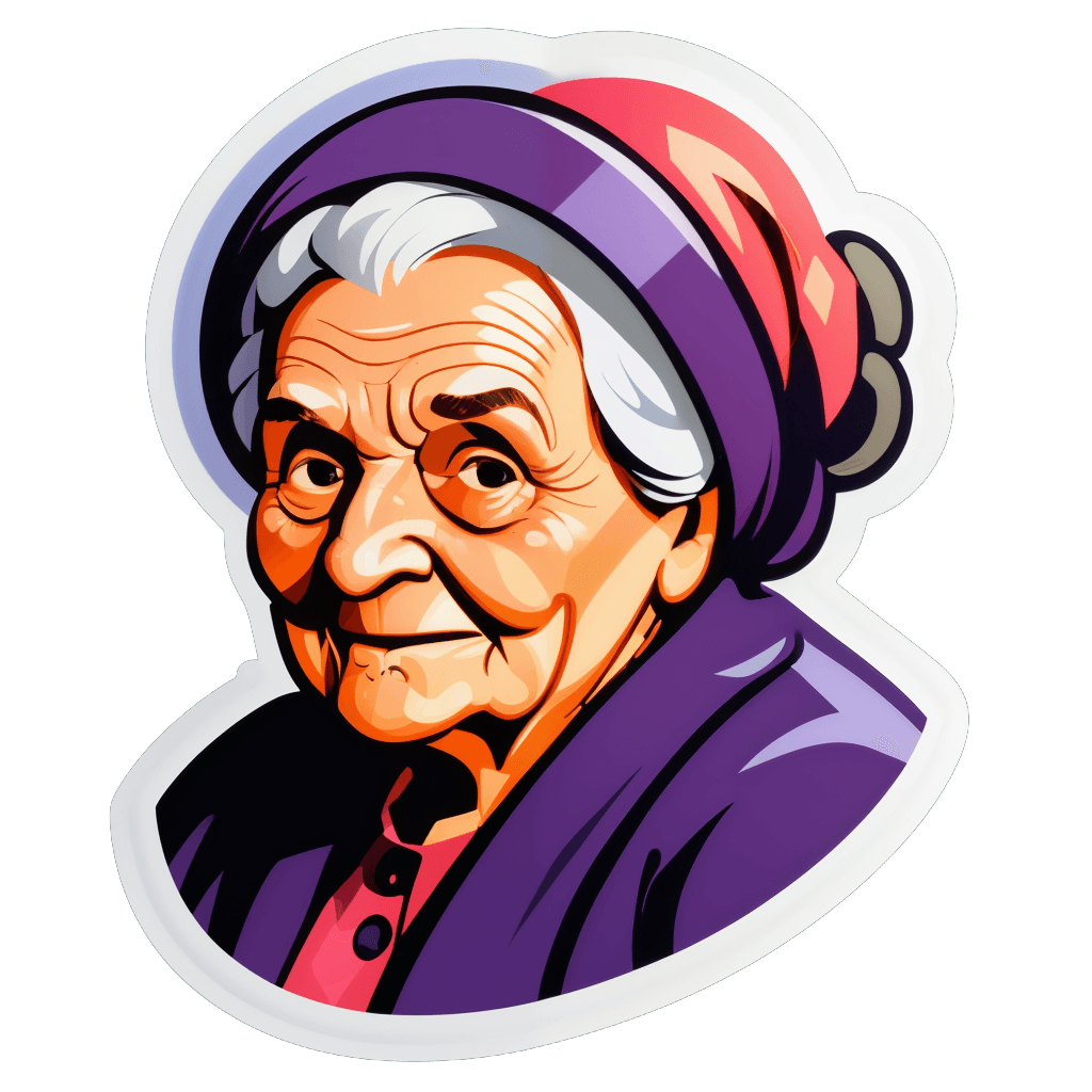 an old women