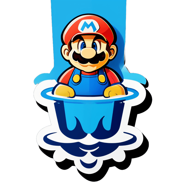 water mario