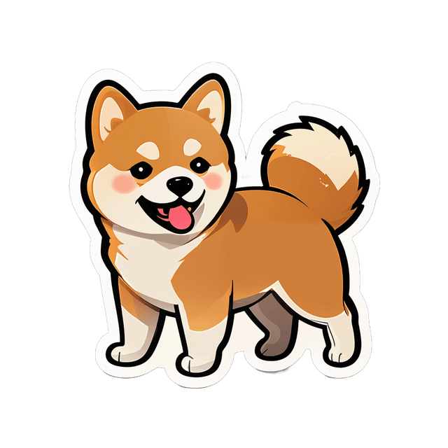 A cute Shiba Inu