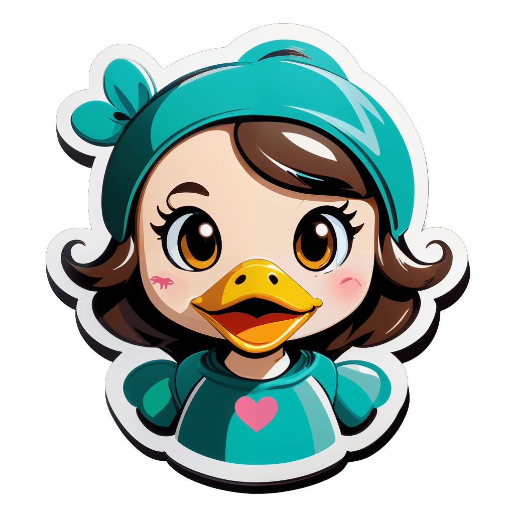 duck girl